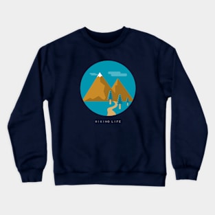 Hiking Life Crewneck Sweatshirt